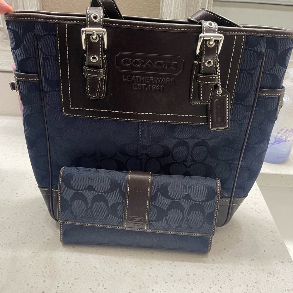 Coach Purse and Wallet